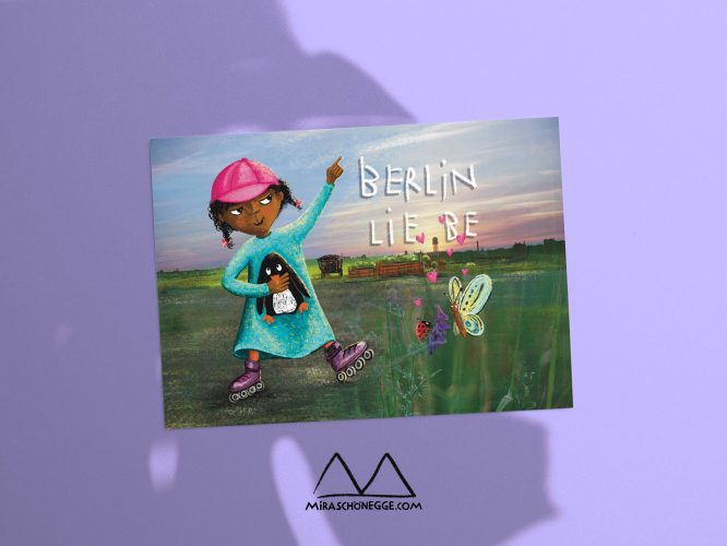 POSTKARTE Berlinliebe