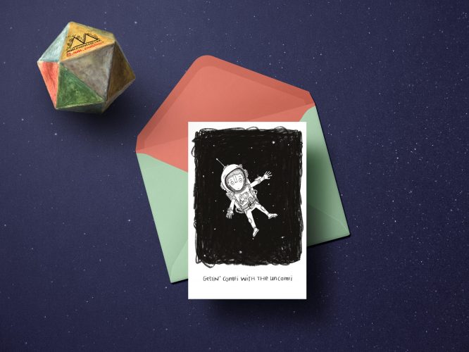 POSTKARTE gettin'comfi (almost sold)