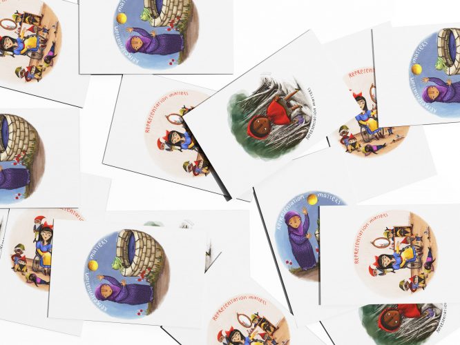 6x Märchen Reloaded // POSTKARTEN-Set