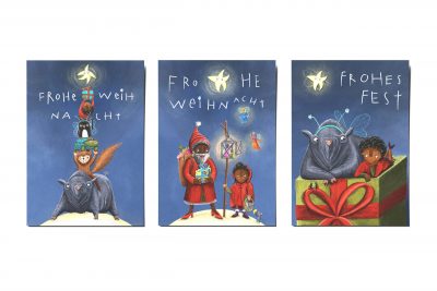 WEIHNACHTSKARTE queer Santa (ausverkauft) – Bild 2