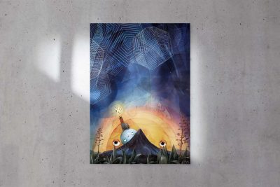 POSTER Sonne, Mond und Schnipsel // A1