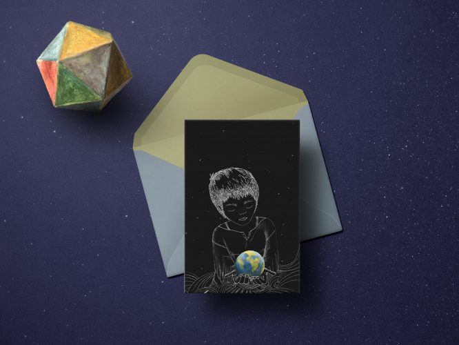 POSTKARTE hold her tenderly (AUSVERKAUFT)