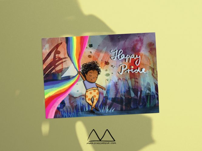 POSTKARTE Happy Pride