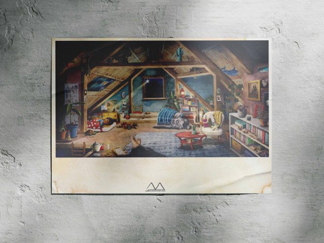 POSTER Schnipsel's Zuhause // A3