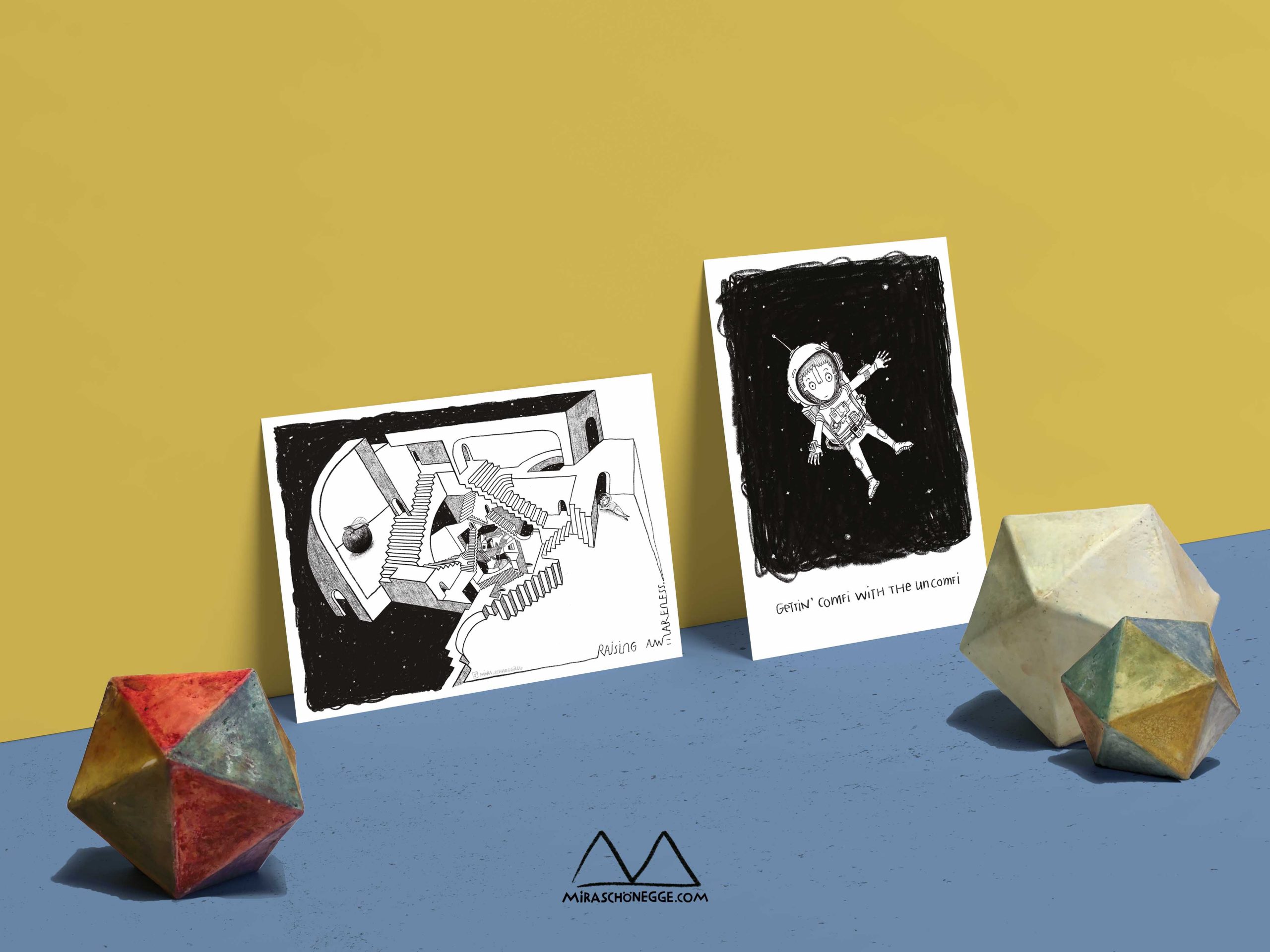 Postkarte raising awe_rness // SOLD OUT – Bild 2